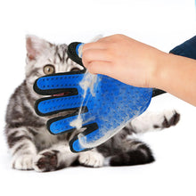 Load image into Gallery viewer, Cat Grooming Glove for Cats Wool Hair Deshedding Brush Comb Cleaning Massage Glove