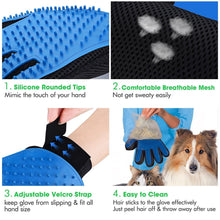 Load image into Gallery viewer, Cat Grooming Glove for Cats Wool Hair Deshedding Brush Comb Cleaning Massage Glove